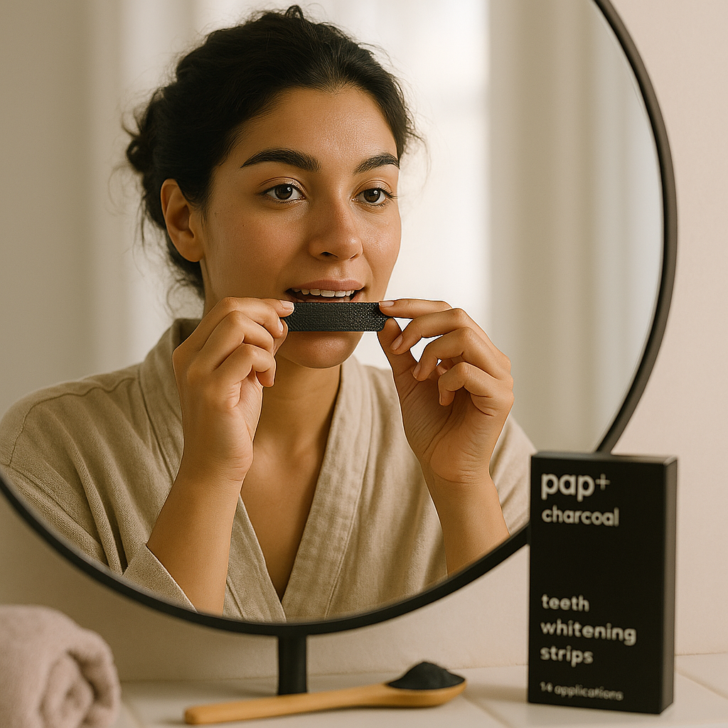 Bandes de Blanchiment au Charbon Actif – Sans Peroxyde | Smilekit