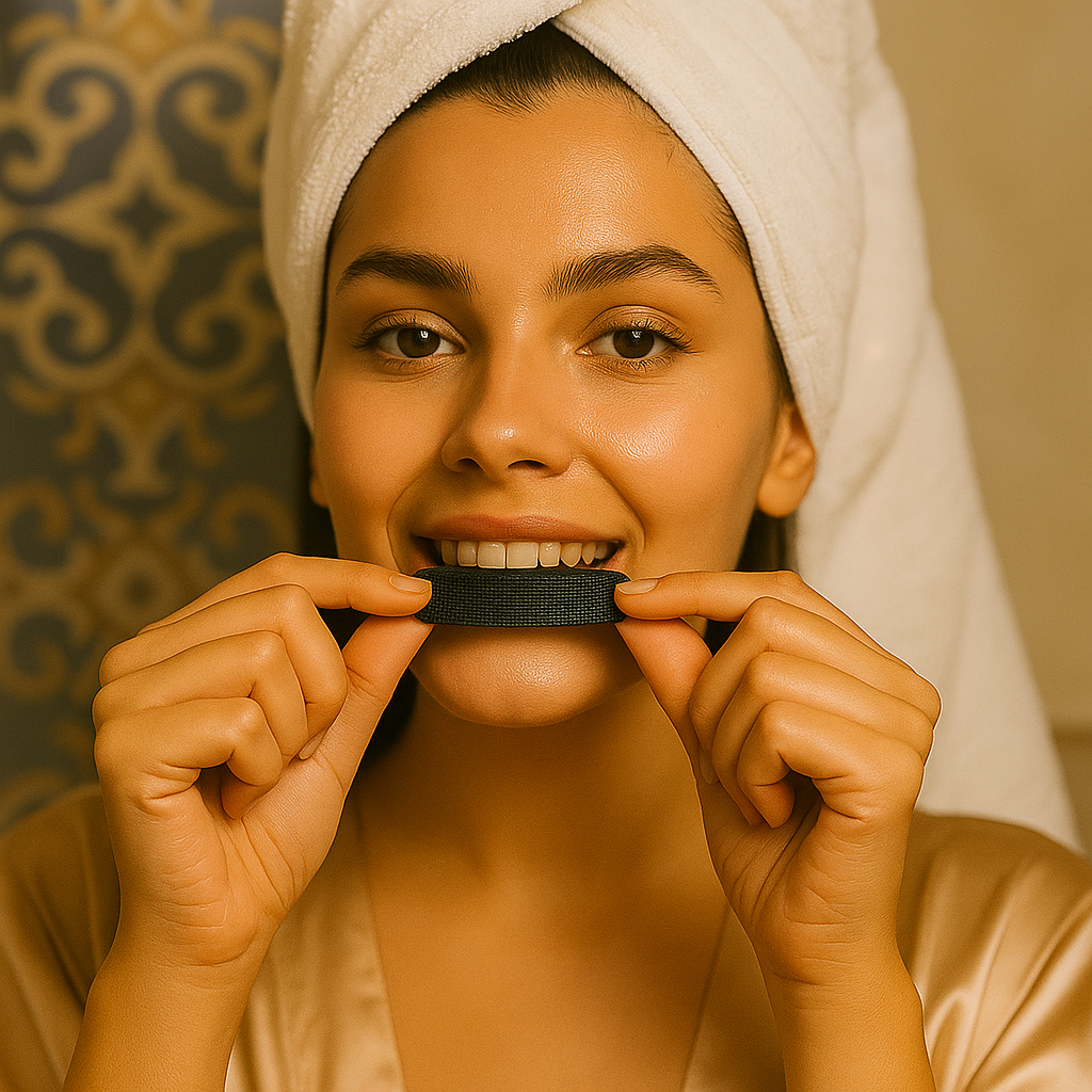 Bandes de Blanchiment au Charbon Actif – Sans Peroxyde | Smilekit